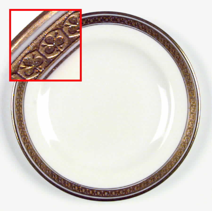 H2628 Bread & Butter Plate by Royal Cauldon-1