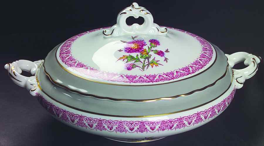 Jesdon Round Covered Vegetable by Royal Cauldon-1