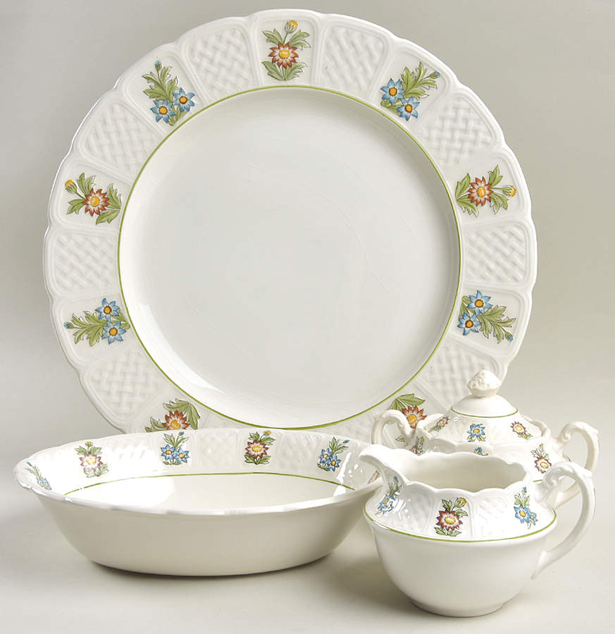June Garden 5 Piece Hostess Set by Royal Cauldon-1