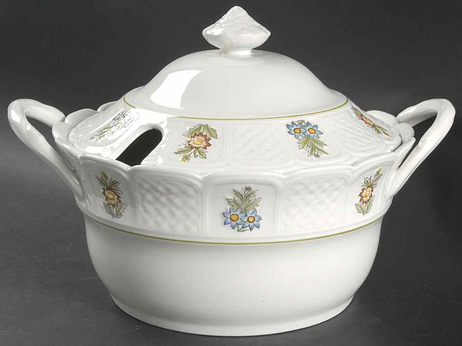 June Garden Tureen &  Lid by Royal Cauldon-1