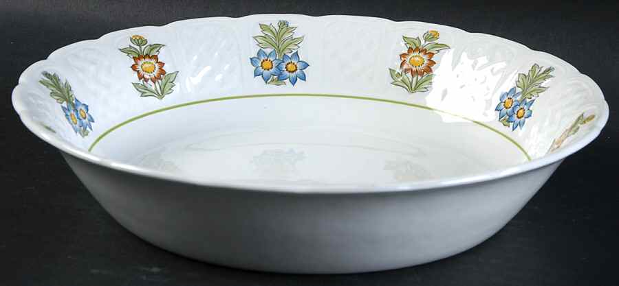 June Garden Coupe Soup Bowl by Royal Cauldon-1