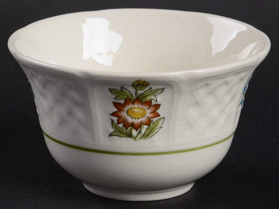 June Garden Mini Open Sugar Bowl by Royal Cauldon-1