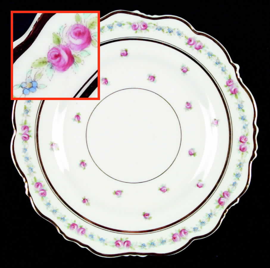 K3616 Luncheon Plate by Royal Cauldon-1