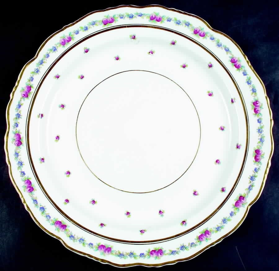 K3616 14" Chop Plate (Round Platter) by Royal Cauldon-1