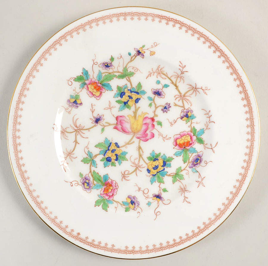 Keepsake Salad Plate by Royal Cauldon-1
