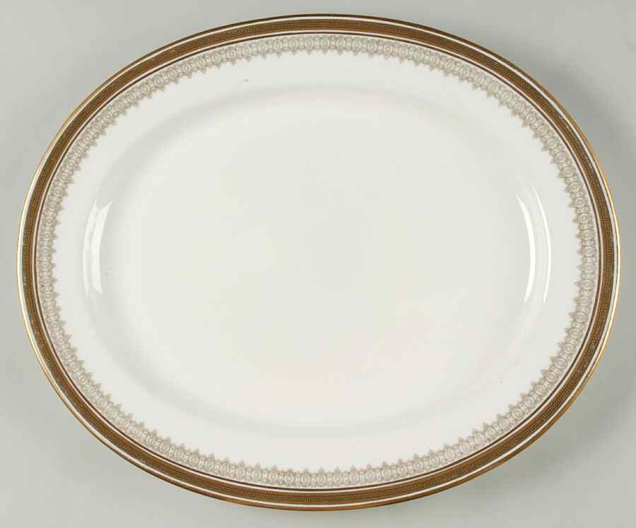 L4000 16" Oval Serving Platter by Royal Cauldon-1