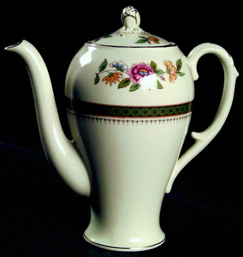 Ludlow Mini Coffee Pot & Lid by Royal Cauldon-1