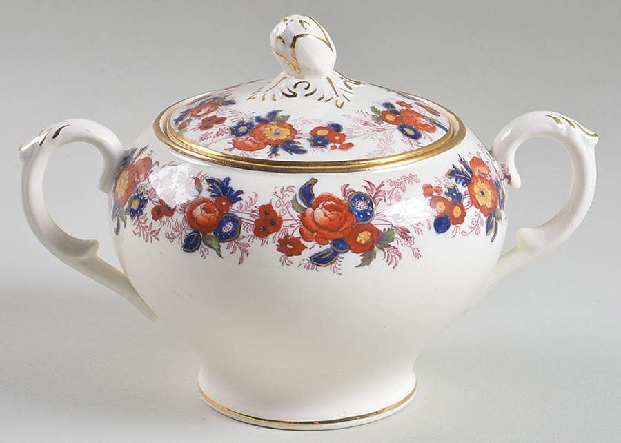 Majestic Sugar Bowl & Lid by Royal Cauldon-1
