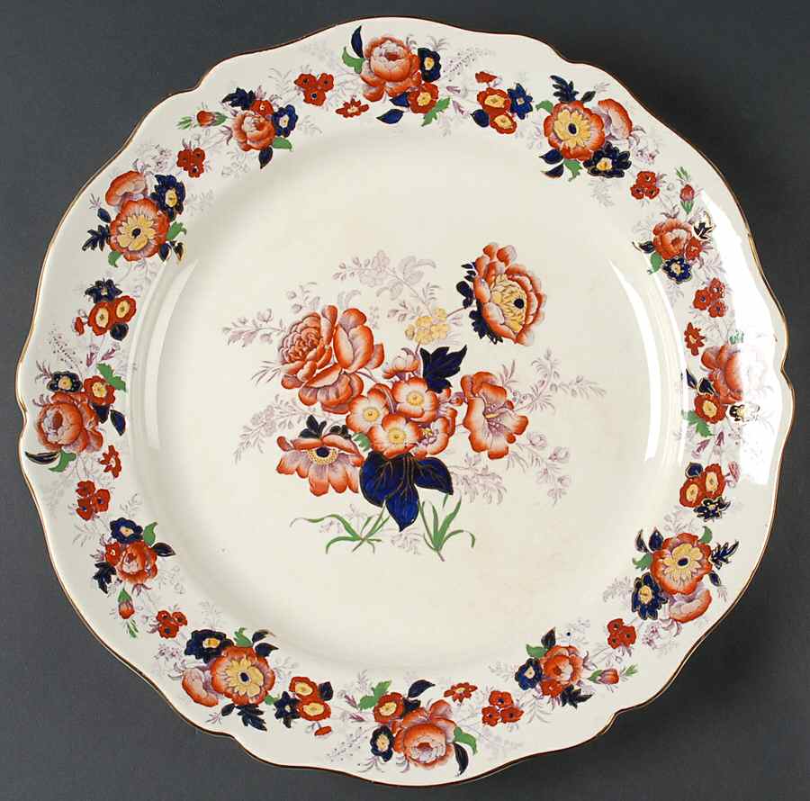 Majestic 15" Chop Plate (Round Platter) by Royal Cauldon-1
