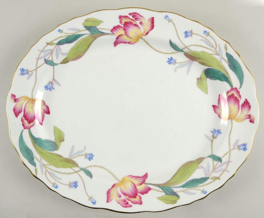 Malvern 15" Oval Serving Platter by Royal Cauldon-1