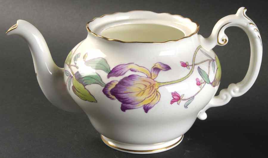 Malvern Teapot No Lid by Royal Cauldon-1