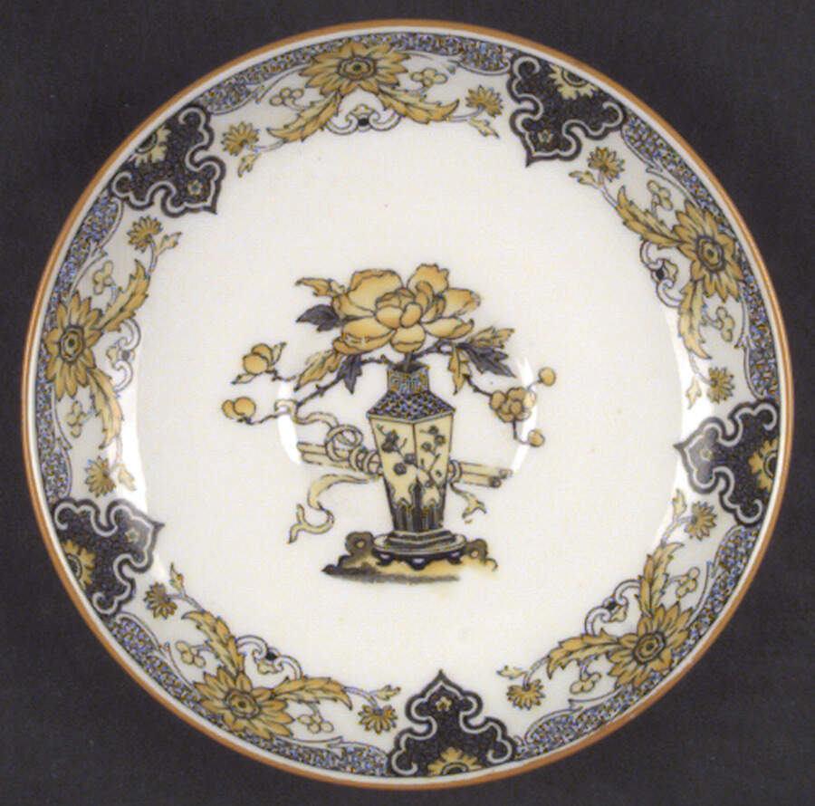 Mason's Mandarin Saucer by Royal Cauldon-1