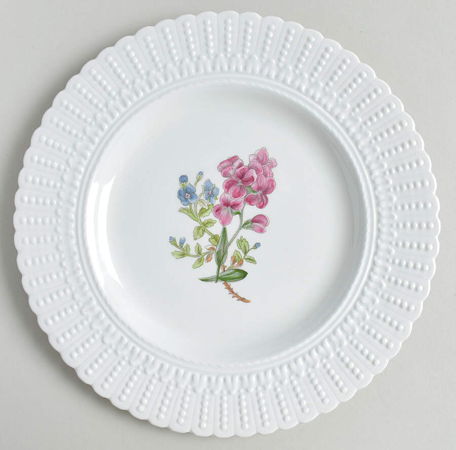 Norbury Luncheon Plate by Royal Cauldon-1