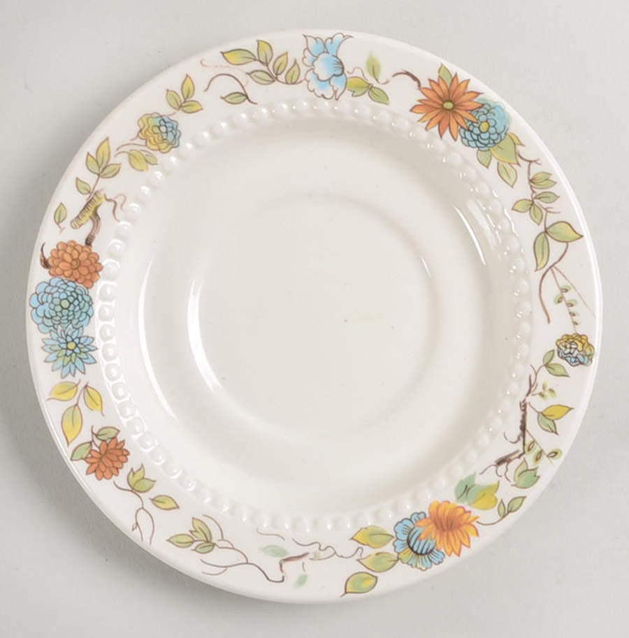 Paradise Saucer for Demitasse Cup by Royal Cauldon-1
