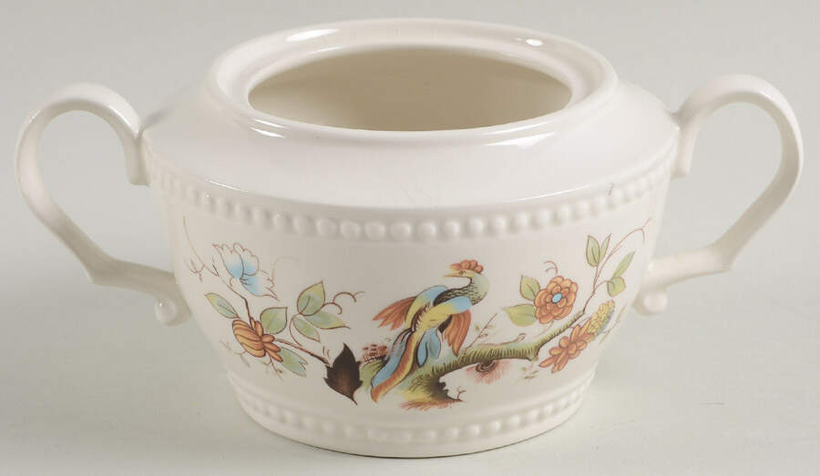 Paradise Sugar Bowl No Lid by Royal Cauldon-1