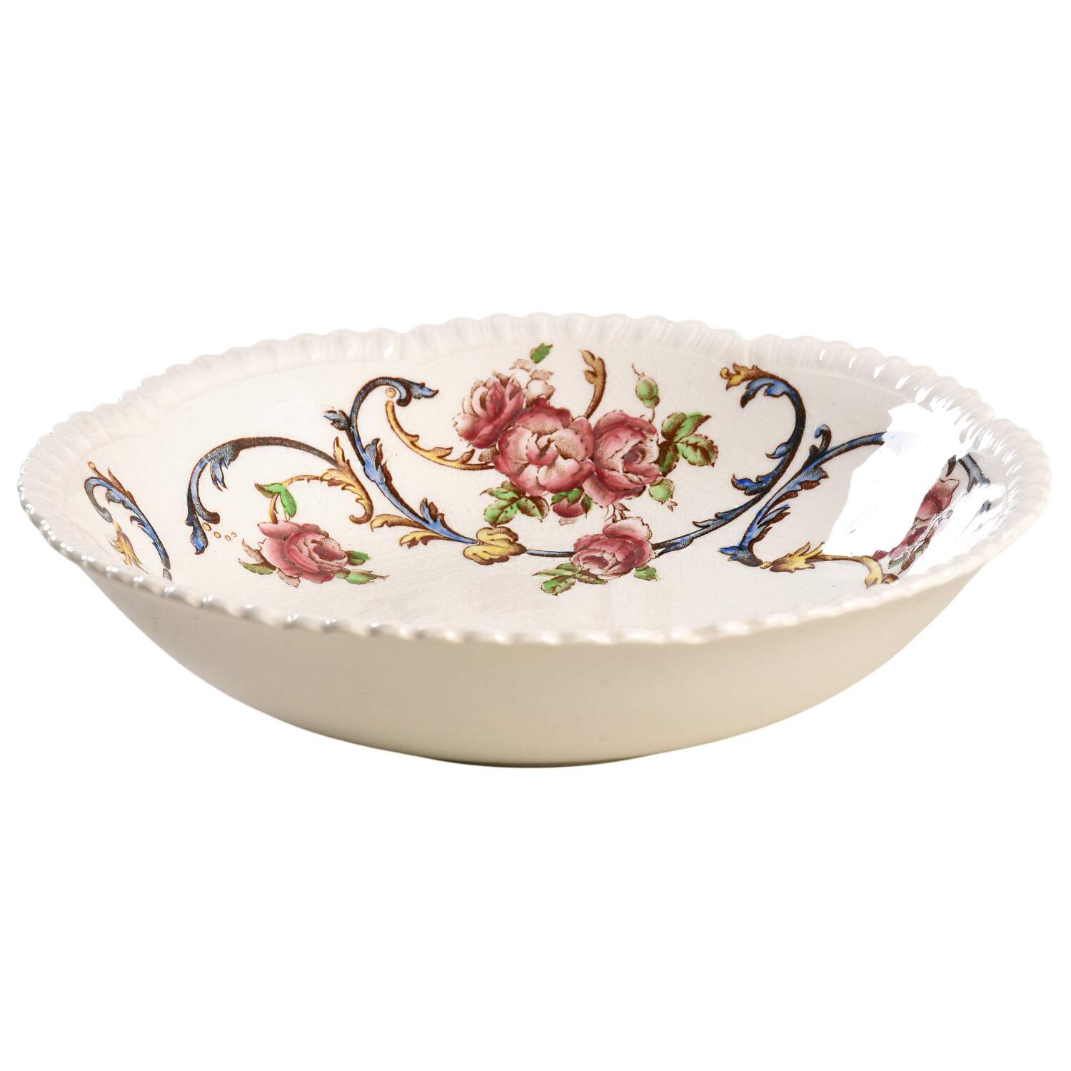 Premier Rose Coupe Cereal Bowl by Royal Cauldon-1