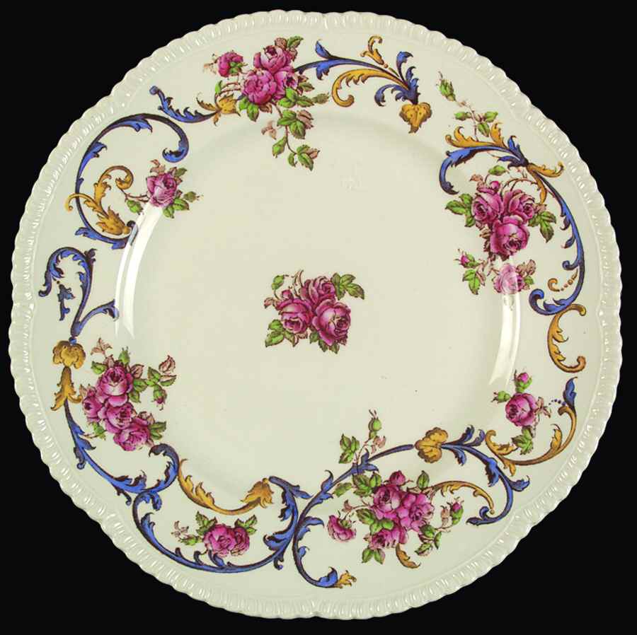 Premier Rose Dinner Plate by Royal Cauldon-1