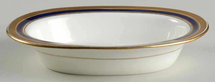 4145 8" Oval Vegetable Bowl by Royal Cauldon-1