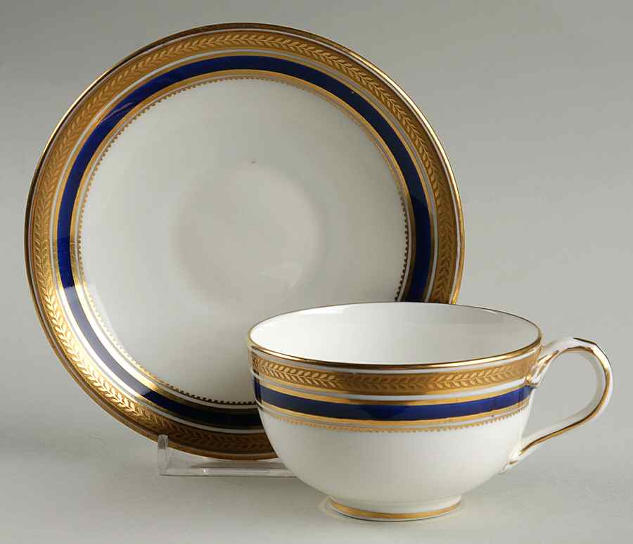 4145 Flat Cup & Saucer Set by Royal Cauldon-1