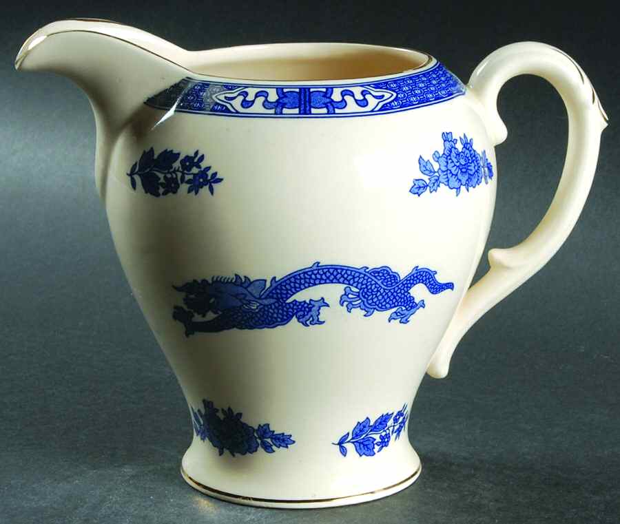 Dragon (Gold Trim) 24 Oz Pitcher by Royal Cauldon-1