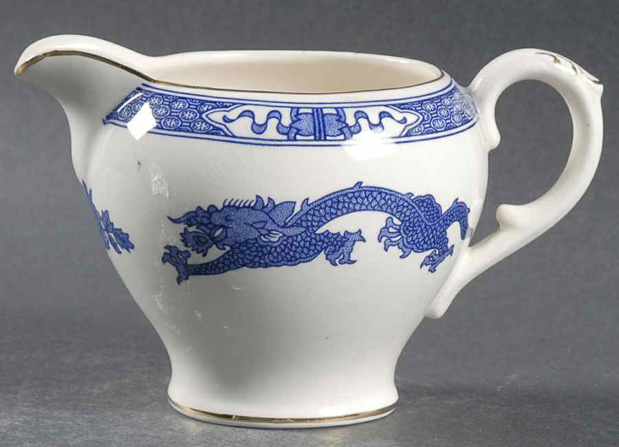 Dragon (Gold Trim) Creamer by Royal Cauldon-1