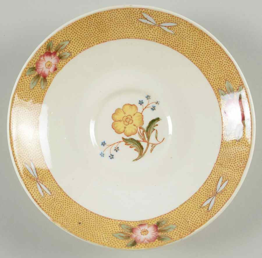 ROC4 Saucer for Footed Cup by Royal Cauldon-1