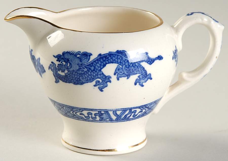 Dragon (Smooth) Mini Creamer by Royal Cauldon-1