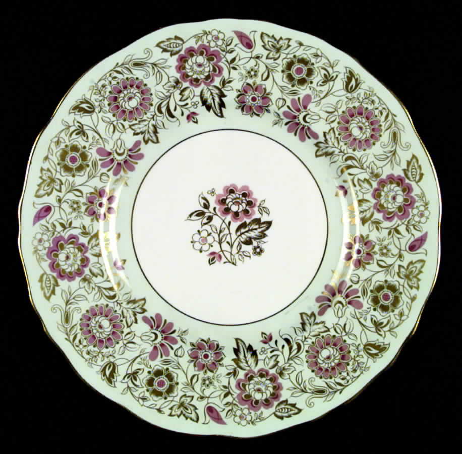 Romney Light Green Dinner Plate by Royal Cauldon-1