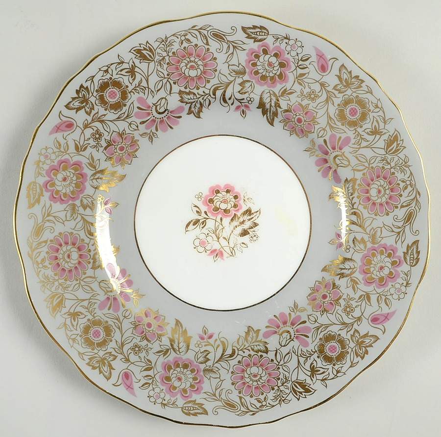 Romney Gray Salad Plate by Royal Cauldon-1