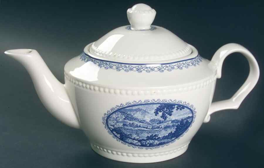 Scenario Teapot & Lid by Royal Cauldon-1