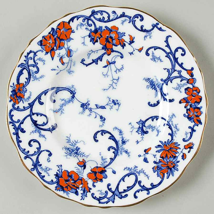 Shangri La Bread & Butter Plate by Royal Cauldon-1