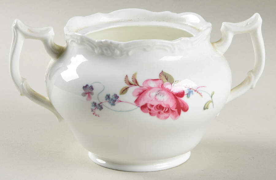 Shrewsbury (No Trim) Sugar Bowl No Lid by Royal Cauldon-1