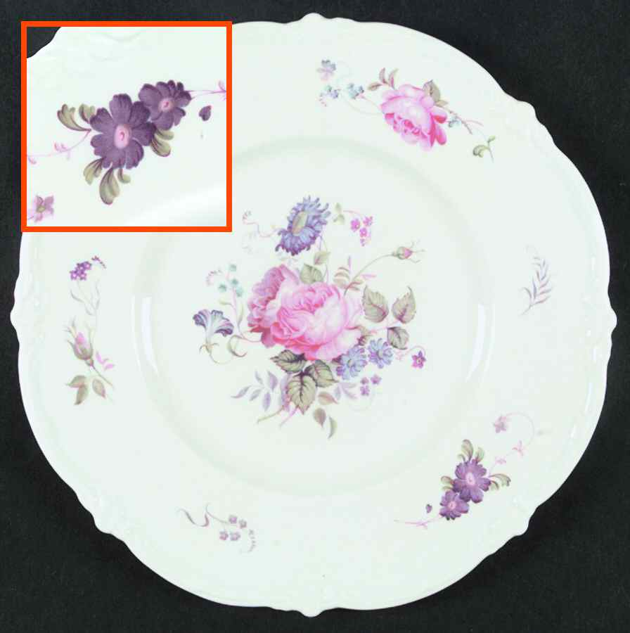Shrewsbury (No Trim) Dinner Plate by Royal Cauldon-1
