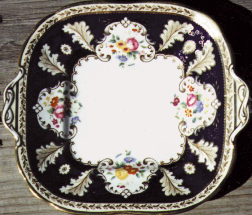 T2477 Handled Cake Plate by Royal Cauldon-1
