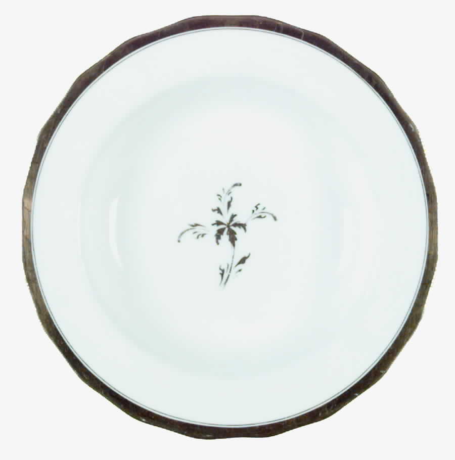 Tea Leaf Rim Soup Bowl by Royal Cauldon-1