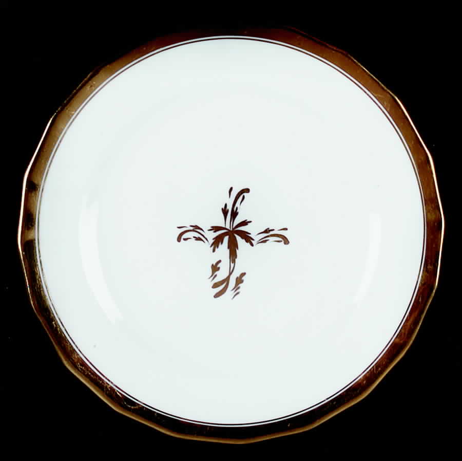 Tea Leaf Salad Plate by Royal Cauldon-1