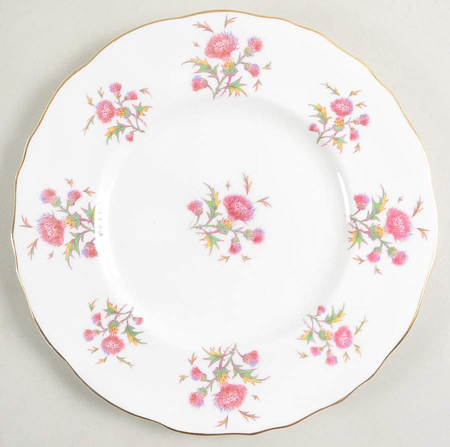 Thistle Dinner Plate by Royal Cauldon-1