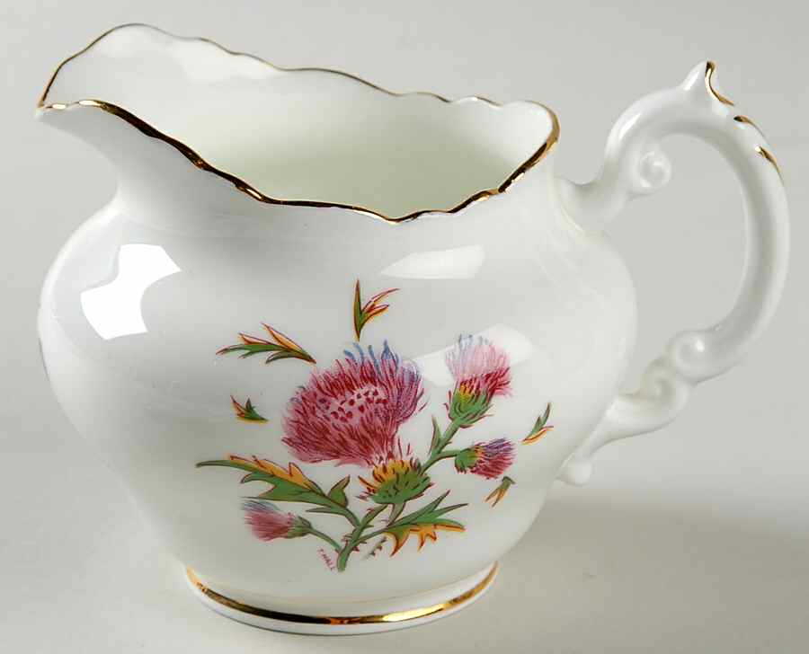 Thistle Creamer by Royal Cauldon-1