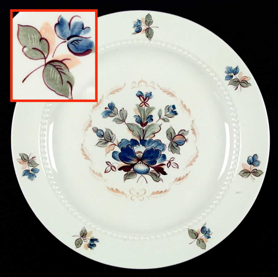Truro Dinner Plate by Royal Cauldon-1