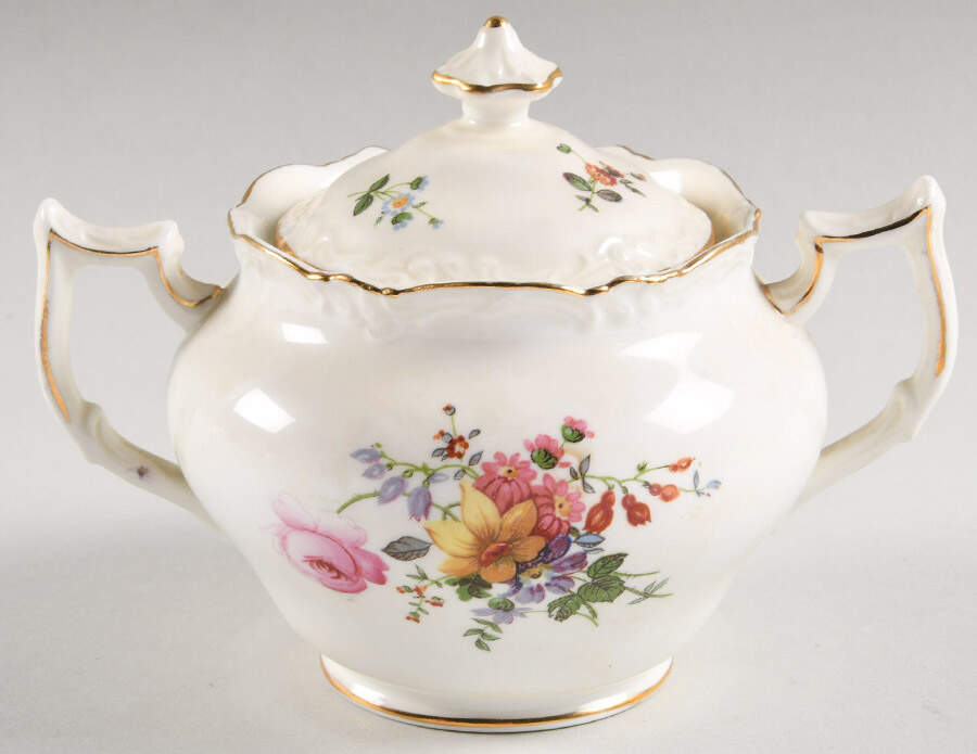 Marita Sugar Bowl & Lid by Royal Cauldon-1