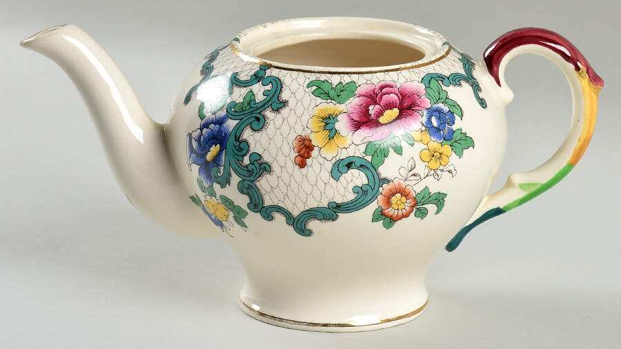 Victoria Mini Teapot No Lid by Royal Cauldon-1