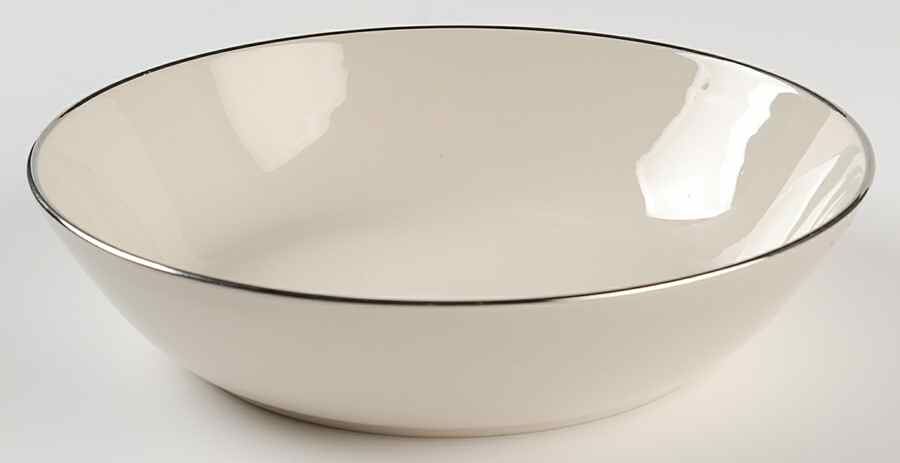 Simplicity Platinum 8" Round Vegetable Bowl by Royal Devon-1