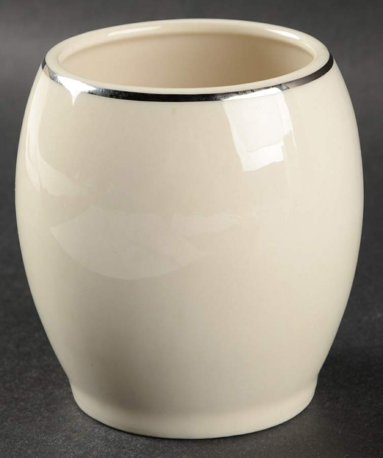 Simplicity Platinum Sugar Bowl No Lid by Royal Devon-1