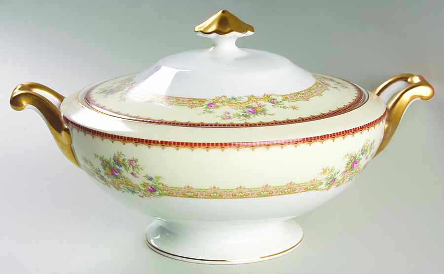 Adrian Round Covered Vegetable by Royal Embassy-1
