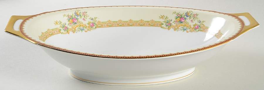 Adrian 11" Oval Vegetable Bowl by Royal Embassy-1