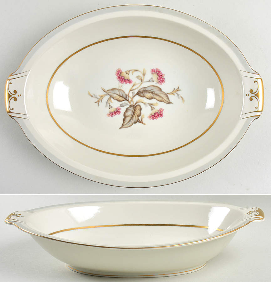 Ambassador 11" Oval Vegetable Bowl by Royal Embassy-1