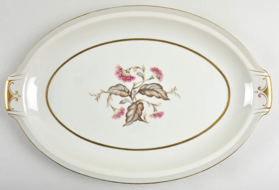 Ambassador 17" Oval Serving Platter by Royal Embassy-1