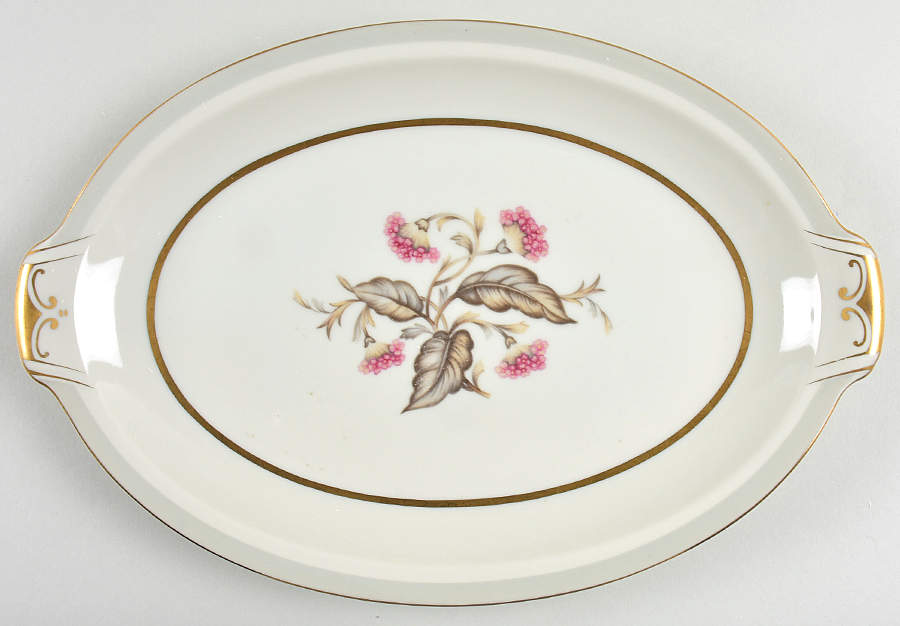 Ambassador 12" Oval Serving Platter by Royal Embassy-1