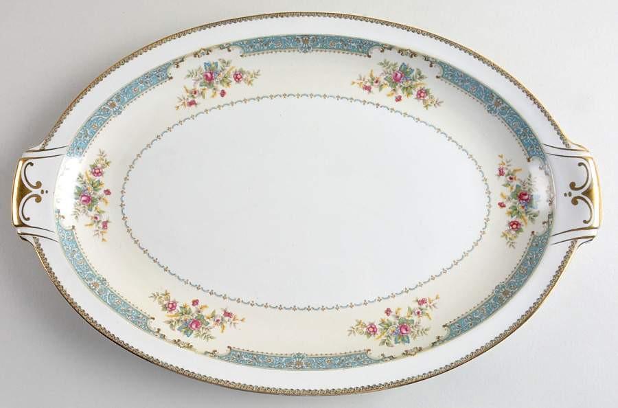 Atlanta 17" Oval Serving Platter by Royal Embassy-1