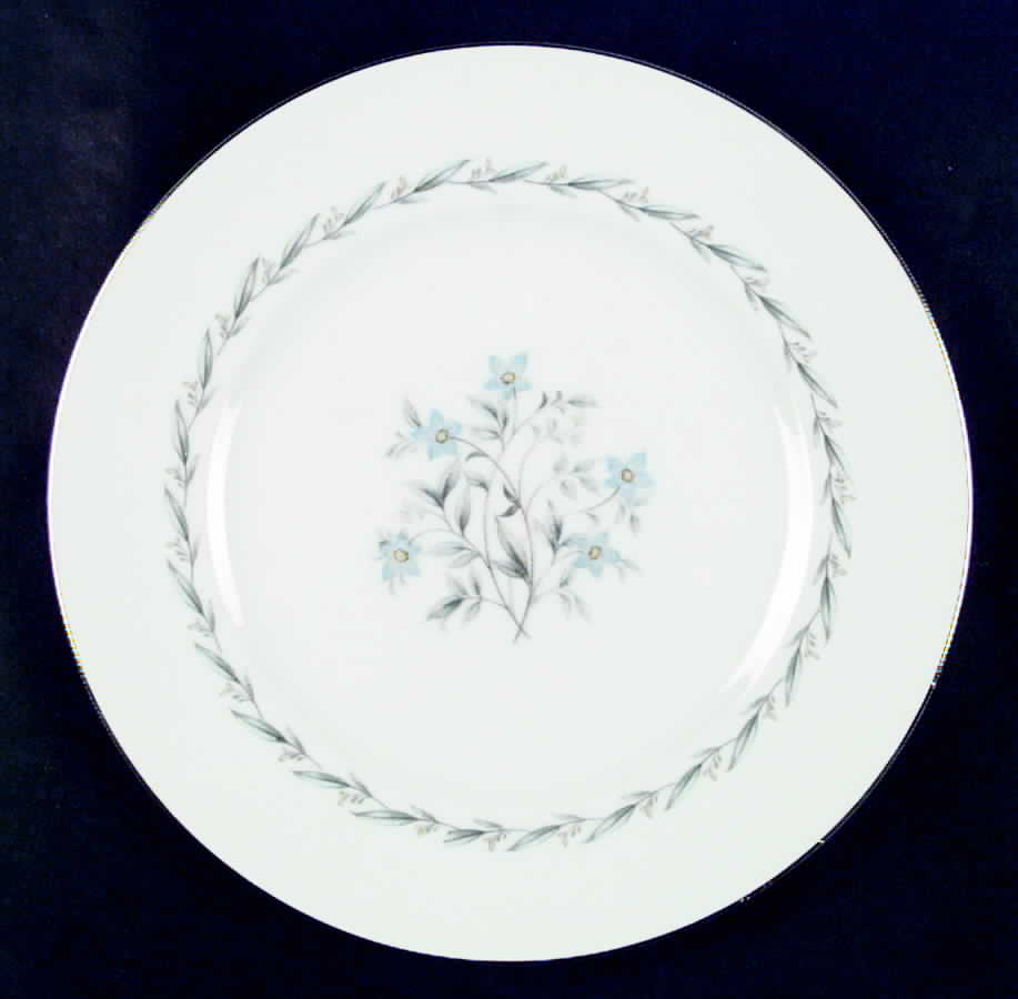 Blue Laurel Dinner Plate by Royal Embassy-1